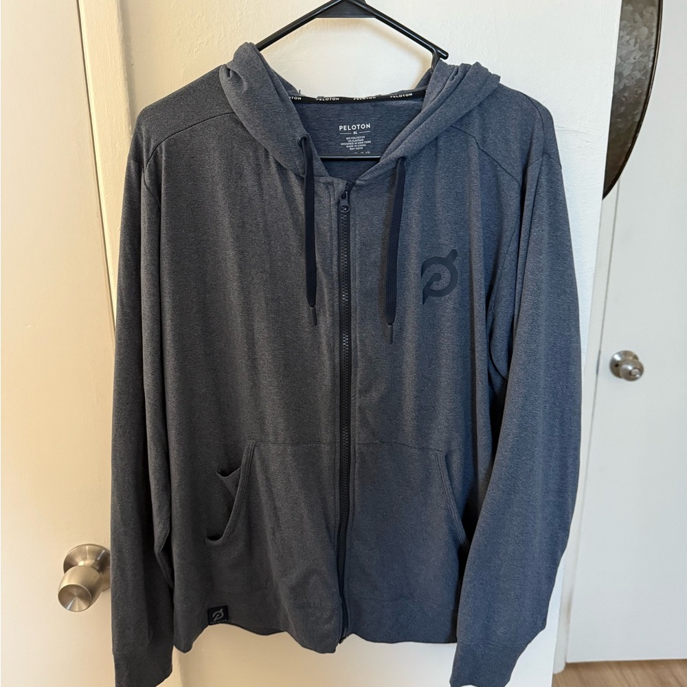 Peloton Charcoal Zip-Up Jacket